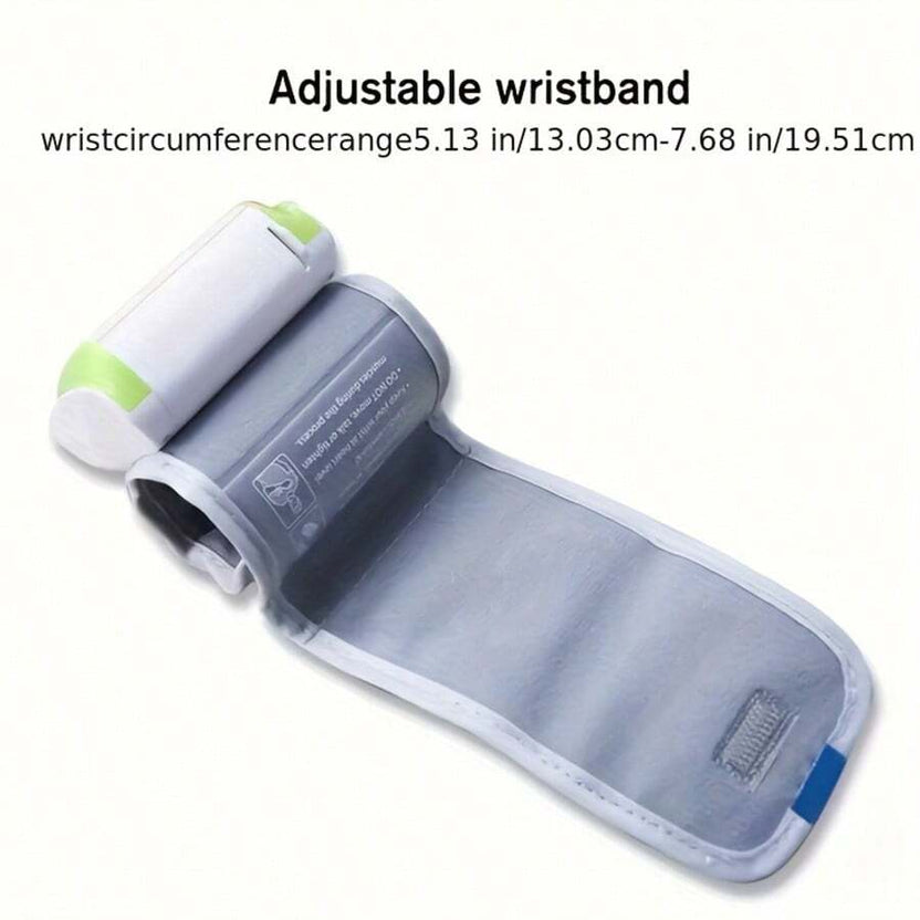 Sale OFF Digital Wrist Blood Pressure Monitor – LCD Screen, Voice, Portable Case