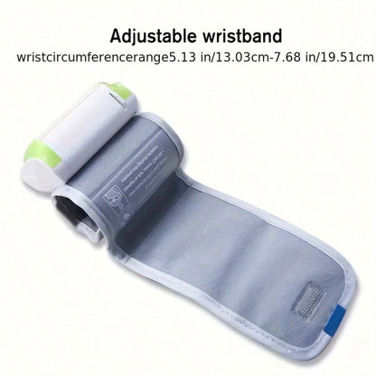 Sale OFF Digital Wrist Blood Pressure Monitor – LCD Screen, Voice, Portable Case