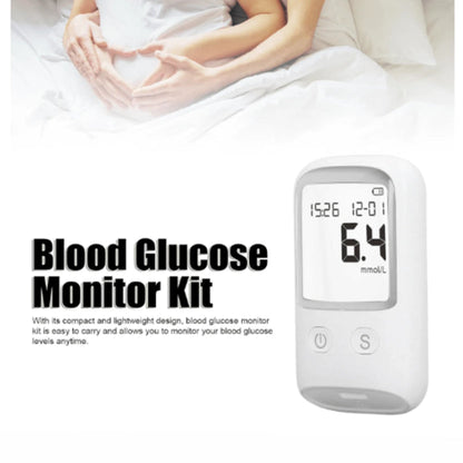 Sale 50% Glucose Monitor Kit – LCD Display, 25 Test Strips & 25 Lancets Included