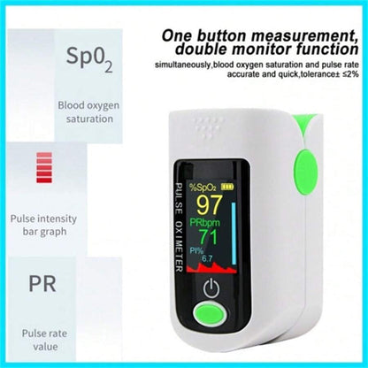 🔥Finger Pulse Oximeter Fast SpO2 & Heart Rate Monitor with Display