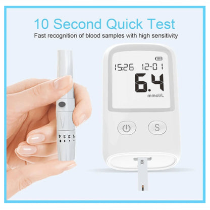Sale 50% Glucose Monitor Kit – LCD Display, 25 Test Strips & 25 Lancets Included
