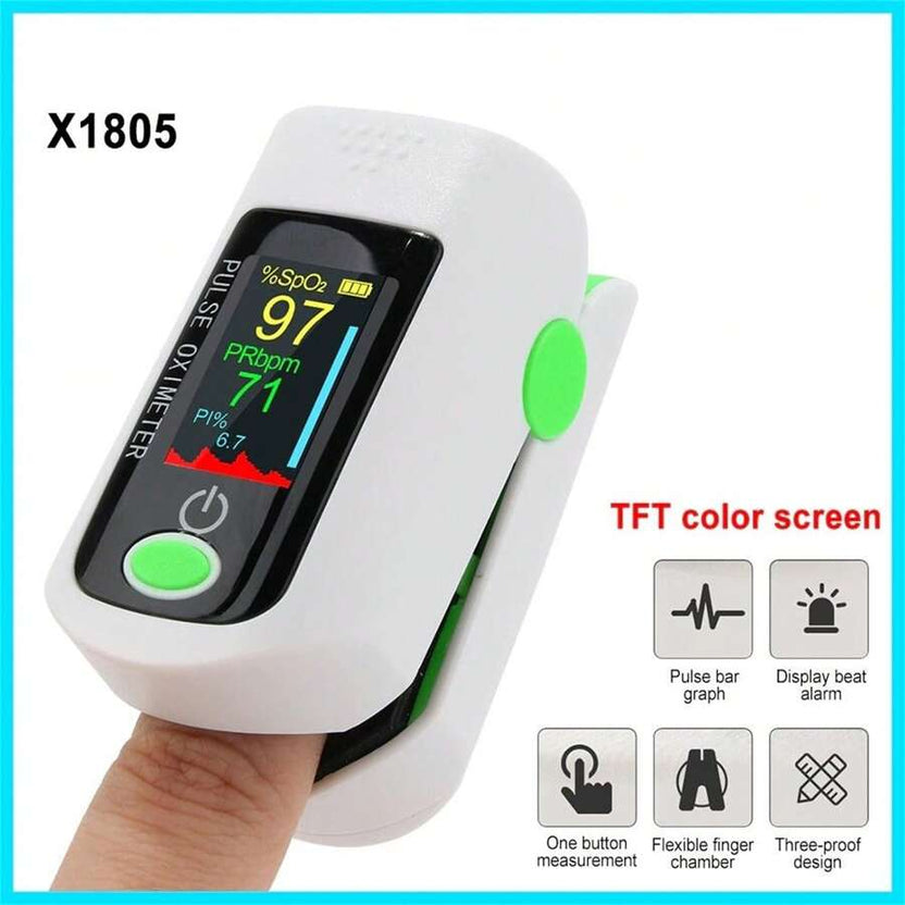 🔥Finger Pulse Oximeter Fast SpO2 & Heart Rate Monitor with Display